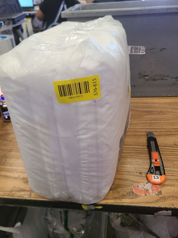 Photo 1 of 12 Pack White Rectangle Table Cloth 60 x 126 Inch For 8 Foot Tables