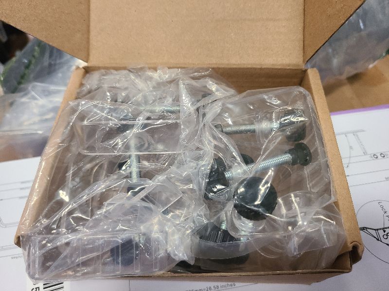 Photo 1 of 12 Pieces Adjustable Tablecloth Clips Clear, Suitable for Tables 0.4 to 1.96 Inch Thick. Strong and Stable Grip to Prevent Tablecloth Slippage. Damage-Free Table Cloth Holder Clips, Easy to Install.