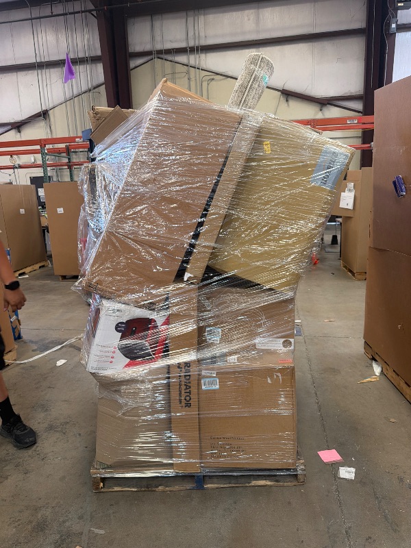 Photo 1 of General merchandise pallet listed as is