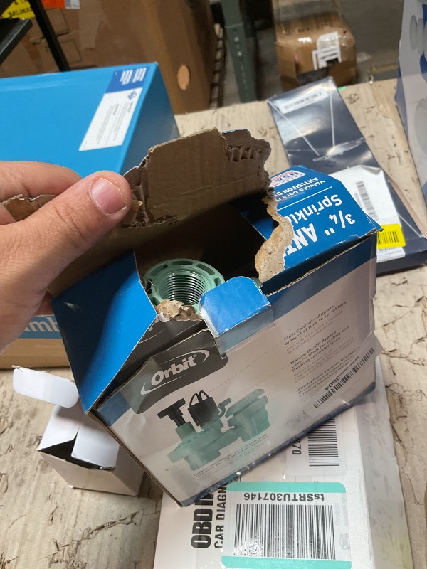 Photo 1 of 1-Pack Orbit 57623 3/4" FPT 100 Series Anti-Siphon Automatic Sprinkler Valve with Flow Control