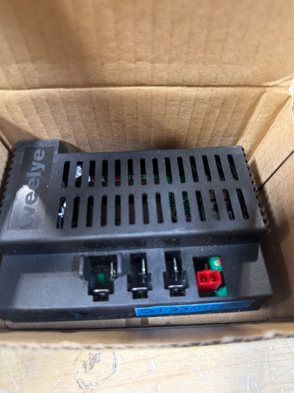 Photo 1 of ***JUST THE WEELYE PIECE NOTHING ELSE INCLUDE*** WEELYE RX30 24Volt Kids Ride on Electric Toy Car 2.4G Bluetooth Remote Control Receiver Controller Box Kit, RX74-1 24V Power Wheel Motherboard Transmitter Accessories Replacement Parts Conversion Kit