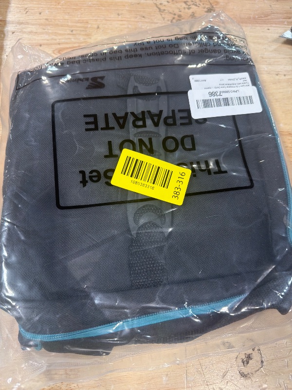 Photo 1 of ***MISSING INSIDE PIECES*** Shinylin 1 lb Propane Tank Carry Bag with Padding Mini Fuel ?Cylinder Carry Bags Case for ?Propane Tanks 16 OZ with Adjustable Strap(Black,Single-layer,for 4-pack ?propane Tanks)