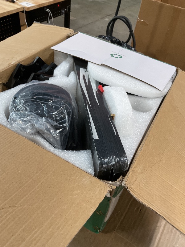 Photo 1 of **FOR PARTS ONLY/ MISSING ASSEMBLY PIECES & INSTRUCTIONS**** Mpayel Ceiling Fans with Lights, 52 Inch Low Profile Flush Mount Ceiling Fan, Modern Black Ceiling Fan with Light for Bedroom Living Room, Remote/APP Control, Quiet DC Motor, Dimmable, 8 Wood Bl