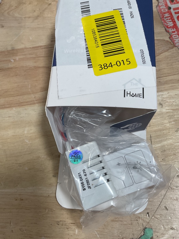 Photo 1 of ***MISSING PARTS***Sunmerit Wireless Dimmer Switch, 2 Remote Light Switch and 2 Receiver kit, Work with Alexa Voice Control, Single Pole Smart Wall Switch Lighting Fixture for Dimmable Bulbs Ceiling Lamps, ETL Listed