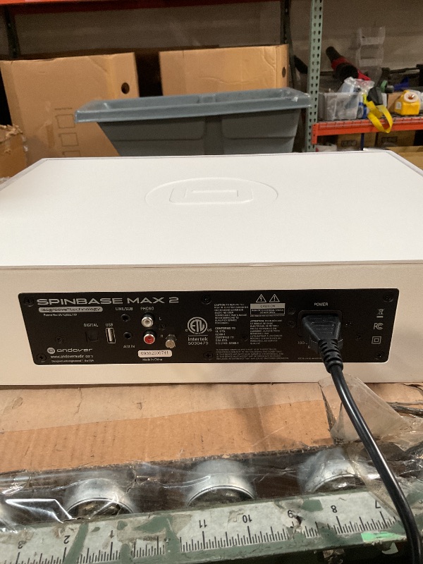 Photo 1 of *SPEAKER ONLY NO TURNTABLE*Andover Audio SpinBase MAX 2 Premium Hi-Fi Speaker System for Turntables