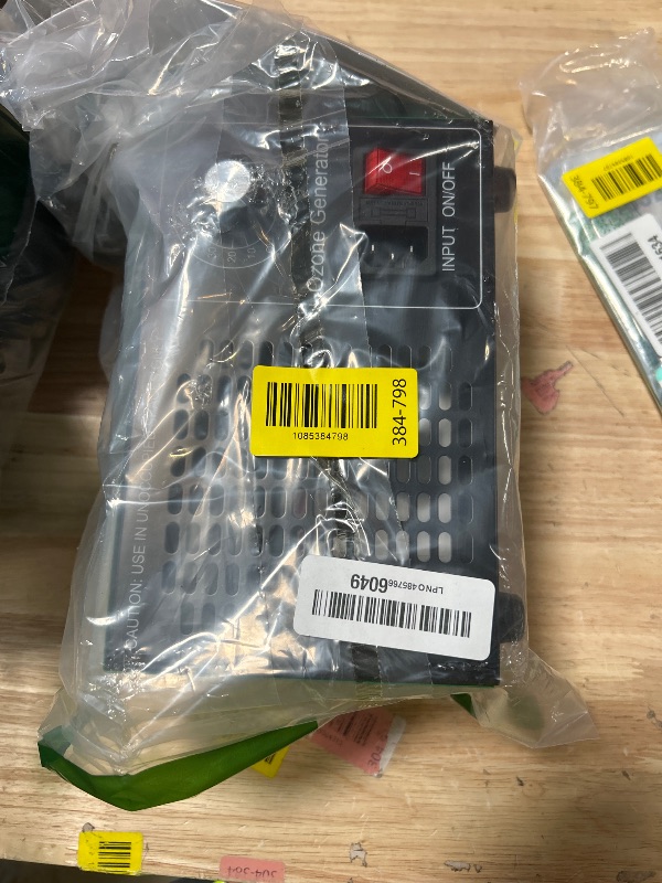 Photo 1 of ***POSSIBLY FOR PARTS/ UNTESTED*** Ozone Generator 45,000mg/h, Home/Industrial O3 Car Deodorizer. Ozone Machine Air Ionizer Ozone Odor Eliminator for Strong Odor. Odor Eliminator for Home, Car, Pet. Room Deodorizer For 2500 sq ft.