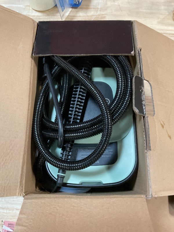 Photo 1 of **FOR PARTS ONLY/ NON-FUNCTIONAL*** Steam Cleaner, Portable Steamer for Cleaning with 16pcs Accessories, 6-Level Adjustable and 15s Heat-Up, Handheld Steam Cleaner for Home, Tile, Dirt, Grout, Grease, Car Detailing