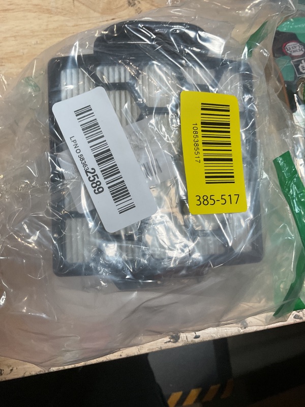 View 2 of 1 HEPA Filter & 2 Set of Foam Filters for Shark Navigator NV150 NV251 NV255 & Zero-M ZU62 ZU62C ZU60 Upright Shark Vacuum Filter Replacement Part 1238FT60 1239FT60