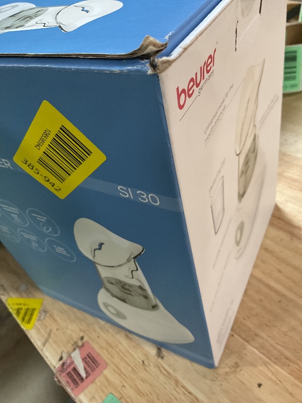 Photo 1 of ***HEAVILY USED*** Beurer SI30 Steam Inhaler for Sinus Congestion & Allergies, Drug-Free, Quick 3-5 Minute Setup, Ultra-Quiet, Face Steamer with Variable Steam Control, Universal Mask, FSA/HSA Eligible