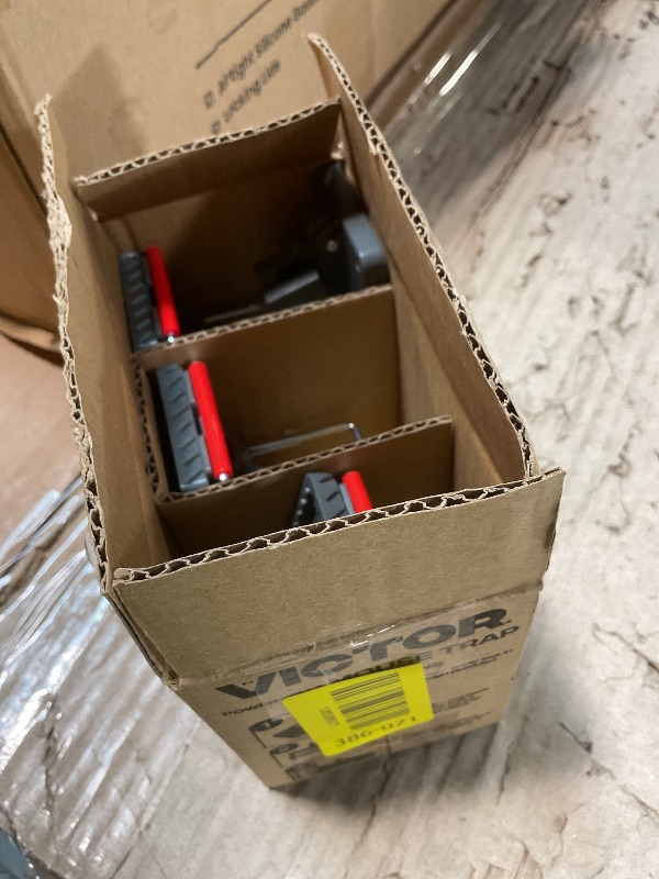 Photo 1 of **4 only**Victor Power-Kill Mouse Traps, 6-Pack Humane Snap Traps