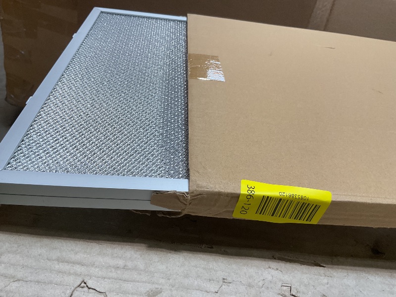 Photo 1 of 2-Pack WA0575 Range Hood Filter 14.4"x13.5"x0.35" Replacement Compatible with Vissani 30-inch Pyramid or Wall Mount Hood, 5-Layer Aluminum Mesh Grease Filter