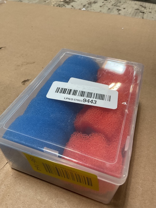 Photo 1 of 10 Pcs Pet Hair Remover for Laundry, Washing Machine Hair Catcher, Dryer Balls for Clothing Dog Cat Pet Fur Remover (Orange+Blue)