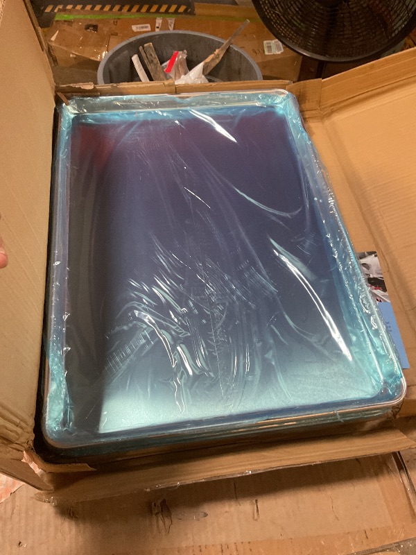Photo 1 of ***ONLY THREE SHEETS***BIEAMA 6 Pack Full Size Baking Sheet Pan Aluminum Commercial Pan for Oven Freezer Bakery Hotel Restaurant 26" × 18"