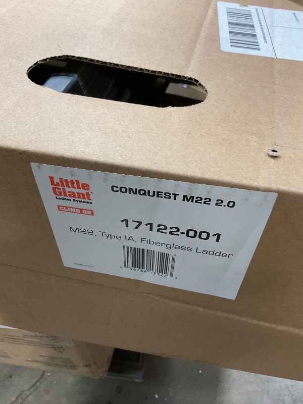 Photo 1 of ***MODEL DIFFERS**** Little Giant Conquest 2.0, 22 ft Multi-Position Ladder, 17122-001
