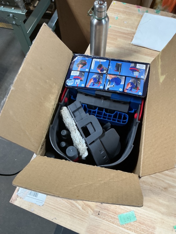 Photo 1 of ***HEAVILY USED/ DIRTY**** O-Cedar H2prO Flat Mop System | Quick Everyday Cleaning | Dual-Tank Fresh Water System | Machine Washable Reusable Microfiber Mop Pad | Safe on Hardwood, Tile & Vinyl Floors