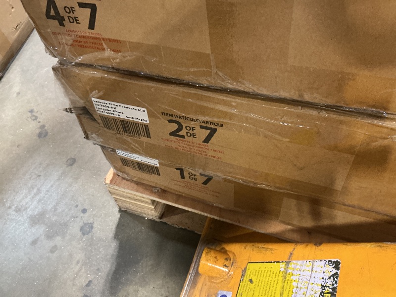 Photo 1 of *** SEVEN BOXES ON PALLET ***Backyard Discovery Poppy 11' x 7' Cedar Wood and Polycarbonate Walk-In Greenhouse Kit with Exhaust Fan, Windows, Hose Hook-Ups, PowerPort, Staging Shelves, Plant Hooks for Year-Round Outdoor Gardening