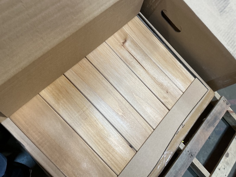 Photo 1 of *** SEVEN BOXES ON PALLET ***Backyard Discovery Poppy 11' x 7' Cedar Wood and Polycarbonate Walk-In Greenhouse Kit with Exhaust Fan, Windows, Hose Hook-Ups, PowerPort, Staging Shelves, Plant Hooks for Year-Round Outdoor Gardening