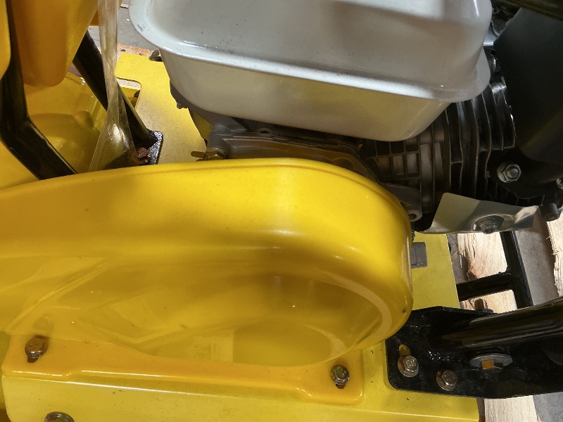 Photo 1 of ***DIFFERENT MODEL*** HOC HZR70PRO Plate Compactor Compatible with Honda GX160 5.5 HP Engine + 14 X 21 INCH Base Plate + 3147 LBF POUNDS of Compaction Force! (HZR70PRO 14 INCH Plate Compactor)
