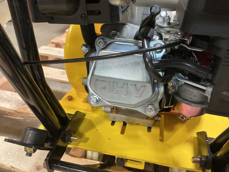 Photo 1 of ***DIFFERENT MODEL*** HOC HZR70PRO Plate Compactor Compatible with Honda GX160 5.5 HP Engine + 14 X 21 INCH Base Plate + 3147 LBF POUNDS of Compaction Force! (HZR70PRO 14 INCH Plate Compactor)