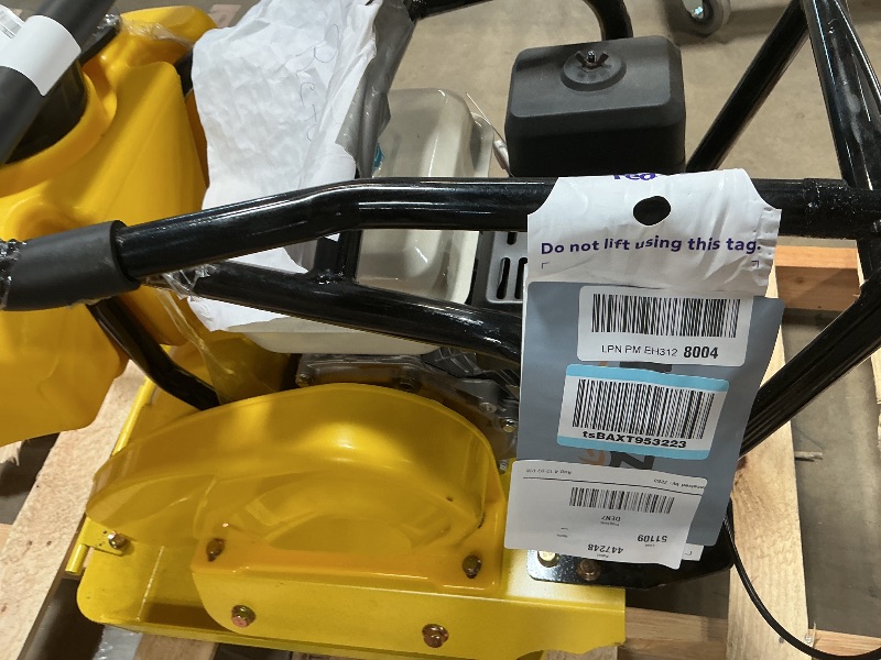 Photo 1 of ***DIFFERENT MODEL*** HOC HZR70PRO Plate Compactor Compatible with Honda GX160 5.5 HP Engine + 14 X 21 INCH Base Plate + 3147 LBF POUNDS of Compaction Force! (HZR70PRO 14 INCH Plate Compactor)