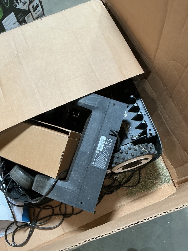 Photo 1 of * Residue* ECOVACS Goat A3000 LiDAR PRO Robotic Lawn Mower for Up to 3/4 Acre, 7500 mAh Battery with 189W Fast Charging, Wire-Free Dual-LiDAR Navigation, Built-in TruEdge Edge Trimmer, Smart App Control