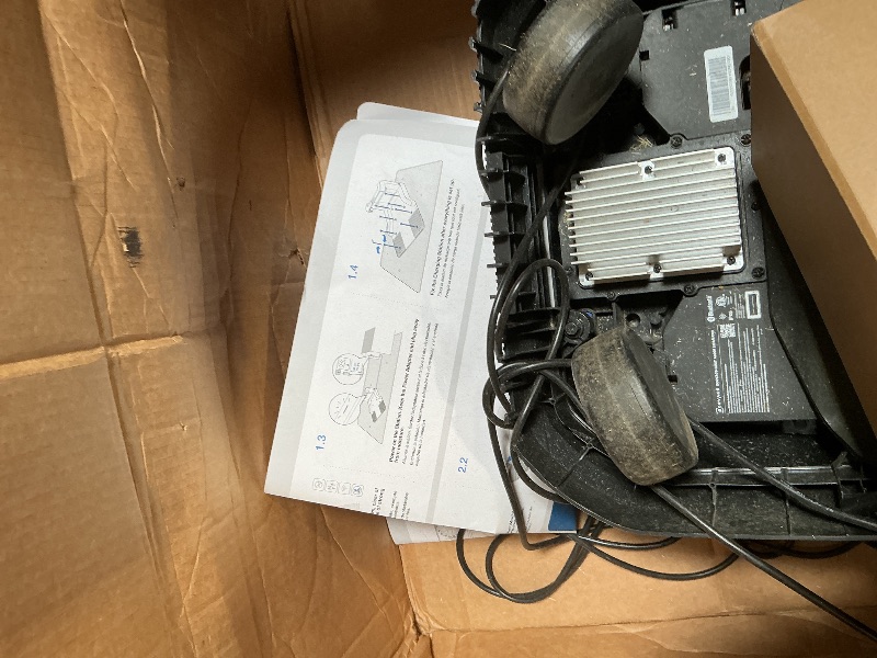 Photo 1 of * Residue* ECOVACS Goat A3000 LiDAR PRO Robotic Lawn Mower for Up to 3/4 Acre, 7500 mAh Battery with 189W Fast Charging, Wire-Free Dual-LiDAR Navigation, Built-in TruEdge Edge Trimmer, Smart App Control