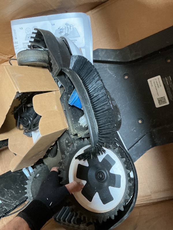 Photo 1 of * Residue* ECOVACS Goat A3000 LiDAR PRO Robotic Lawn Mower for Up to 3/4 Acre, 7500 mAh Battery with 189W Fast Charging, Wire-Free Dual-LiDAR Navigation, Built-in TruEdge Edge Trimmer, Smart App Control