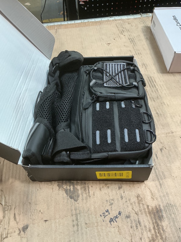 Photo 1 of ***ALL BLACK***Zelvot Running Vest with 2L Water Bladder, Hydration Backpack, U.S. Design Patent, Lightweight Hydration Pack with Gear Holder, Chest Pack for Men Women for Marathon (Tree Camouflage, M/L)