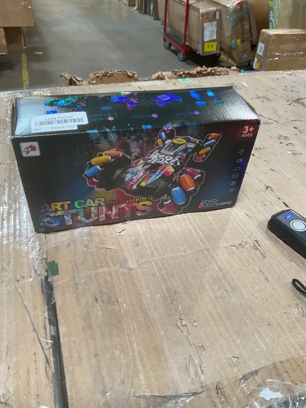 Photo 1 of ***DAMAGED*** RC Cars,Gesture Sensing RC Stunt Car with Light & Music,Custom Command Operation,4WD,45° Driving,360° Rotating,2.4Ghz Remote Control Twist Car Toys for Kids Boys Age 4 5 6 7 8 9 10 11 12 Years Old