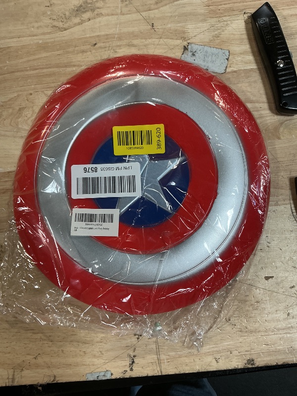 Photo 1 of 12.6 inch Captain Shield Children's Costume Props Halloween Cosplay Children's Party Birthday Gift