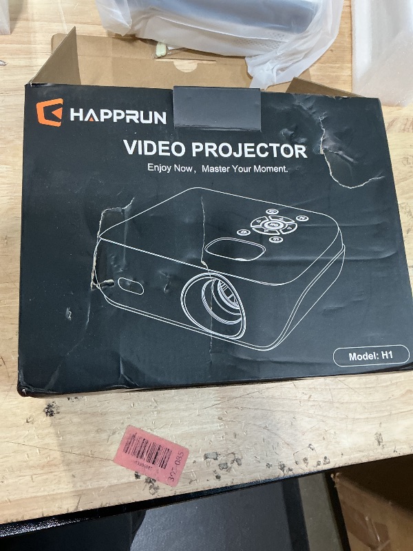 Photo 1 of ***MISSING REMOTE**** HAPPRUN Native 1080P Outdoor Smart Projector-Standard