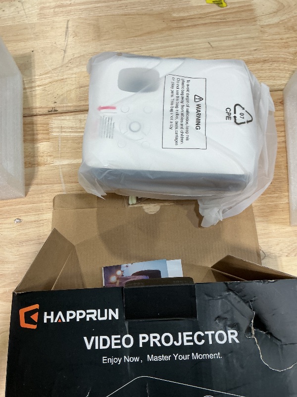 Photo 1 of ***MISSING REMOTE**** HAPPRUN Native 1080P Outdoor Smart Projector-Standard