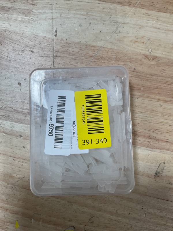 Photo 1 of 200pcs Plastic Balloon Clips Ties for Sealing, H Shape Bulk Balloon Ties clips Tool for Wedding Party Christmas Birthday Decoration