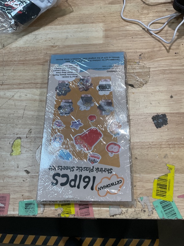Photo 1 of 161 Pcs Shrink Paper Keychain Kit,30 Shrink Plastic Sheets for Teens