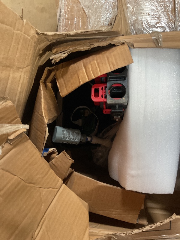 Photo 1 of *** RIPPED OFF HEADPIECE CAN BE USED FOR PARTS ***iSpring WCFM500K Whole House Water Filtration System for Iron, Manganese & Hydrogen Sulfide Removal, Well Water Compatible, Set & Forget, Lasts up to 10 Years