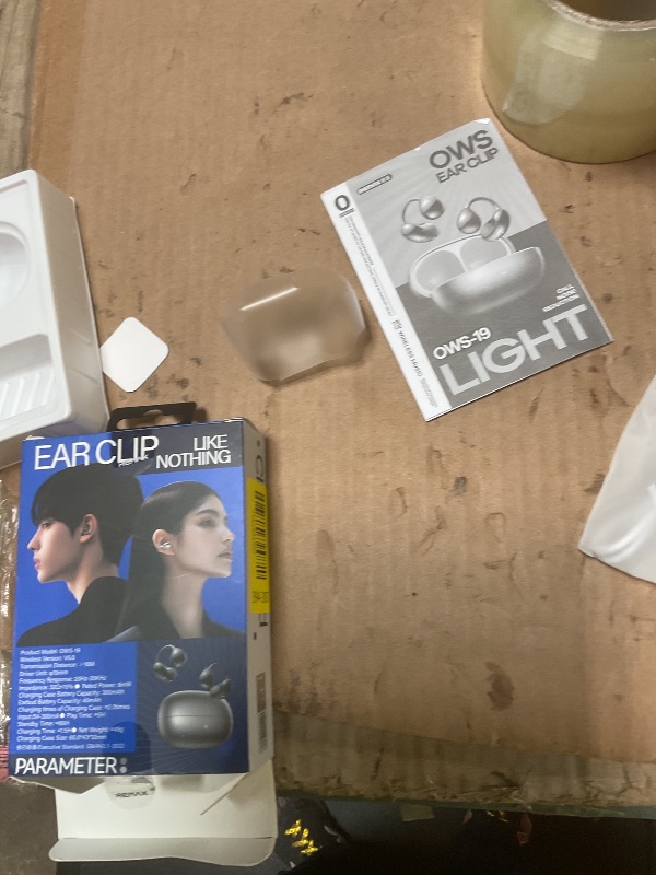 Photo 1 of 2026 Open Ear Clip on Earbuds for Running & Gym, Wireless Bluetooth 6.0 Wireless Clip On Earbuds with 80 Hours Charging Case, Sport Earphones Built-in Mic IPX5 Waterproof for Outdoor Fitness