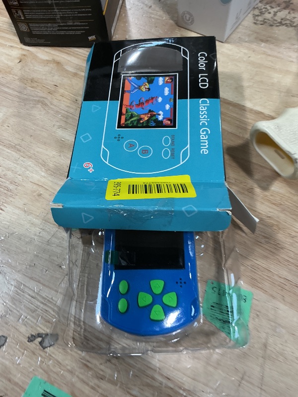 Photo 1 of 16-bit Handheld Game Console for Adults, 2.4'' HD Screen,Blue