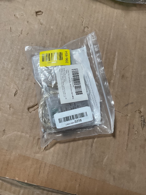 Photo 1 of 2 Pack Battery Fairy Lights 100 LED 33Ft Silver Wire Christmas Lights Timer
