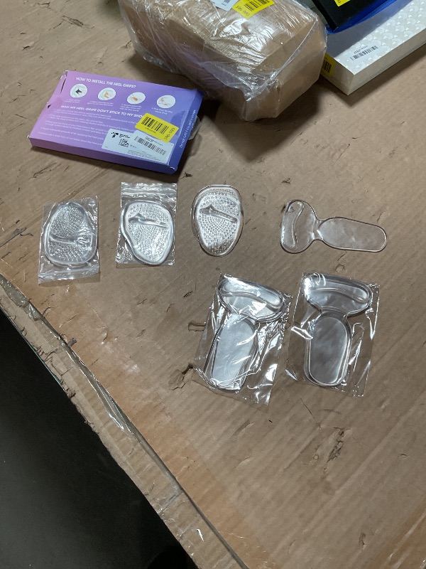 View 2 of **MISSING ONE HEEL CUSHION**ONUEMP Heel Cushion Inserts and Metatarsal Pads for Women, 3 Pairs Heel Grips and 3 Pairs Ball of Foot Cushions, Silicone Shoe Pads Insoles for High Heels, Blister Prevention for Too Big Shoes1085396989