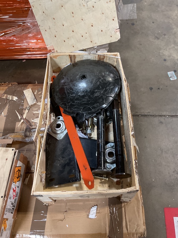 Photo 1 of **FRAME PARTS NOT COMPLETE**YITAMOTOR 5 FT Notched Disc Harrow Plow Fits for Cat-1 for Kub, BX, LM25H, WLM, NorTrac, Yanmar, Kioti, JD Tractor