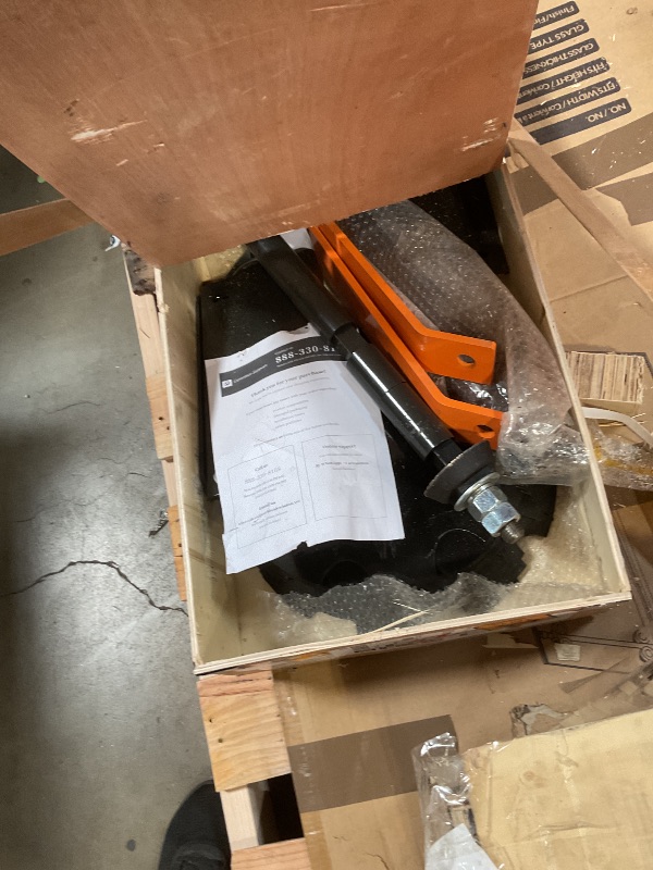 Photo 1 of **FRAME PARTS NOT COMPLETE**YITAMOTOR 5 FT Notched Disc Harrow Plow Fits for Cat-1 for Kub, BX, LM25H, WLM, NorTrac, Yanmar, Kioti, JD Tractor