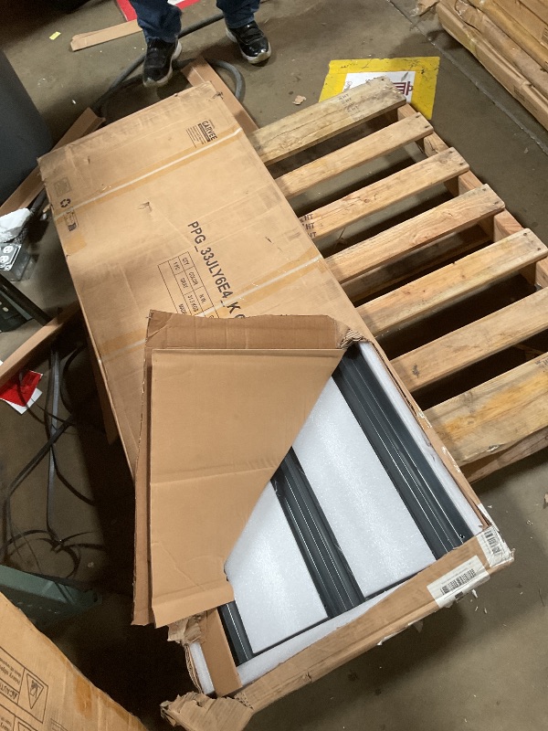 Photo 1 of **VERY MINOR CORROSION ON INDIVIDUAL PIECES SEEN IN PHOTOS (3 total pieces of frame)**GarveeLife 20'X40'x12' Metal Carport for Multiple Vehicles, Heavy Duty Steel Car Ports, Vertical Roof Design, for All-Weather, for Full-Size Pickup Trucks, Boats, and Tr