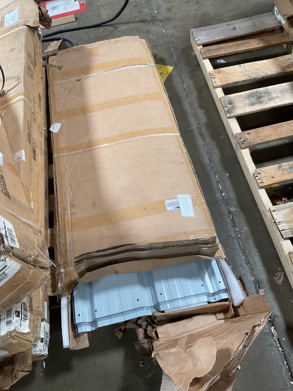 Photo 1 of **VERY MINOR CORROSION ON INDIVIDUAL PIECES SEEN IN PHOTOS (3 total pieces of frame)**GarveeLife 20'X40'x12' Metal Carport for Multiple Vehicles, Heavy Duty Steel Car Ports, Vertical Roof Design, for All-Weather, for Full-Size Pickup Trucks, Boats, and Tr
