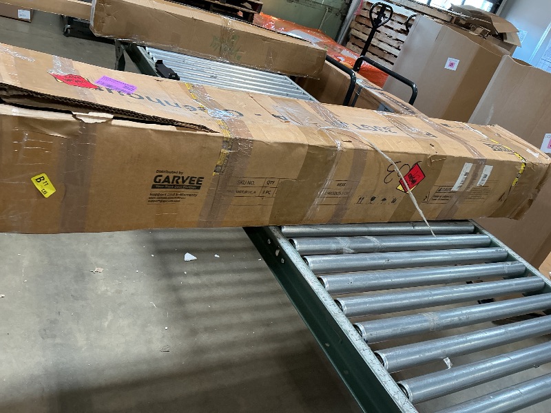 Photo 1 of *** MISSING PANELS JUST BEAMS***8×16 FT Aluminum Polycarbonate Greenhouse, Easy Assembly Walk-in Greenhouse with Roof Vent & Lockable Door, Heavy Duty Outdoor Greenhouse for Patio, Backyard, Garden, Sunroom, Black