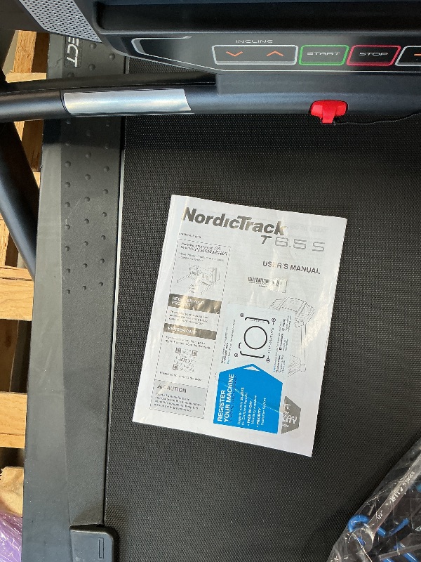 Photo 1 of ***Damaged incline electrical ***NordicTrack T 6.5 S; Treadmill for Running and Walking with 5” Display and SpaceSaver Design