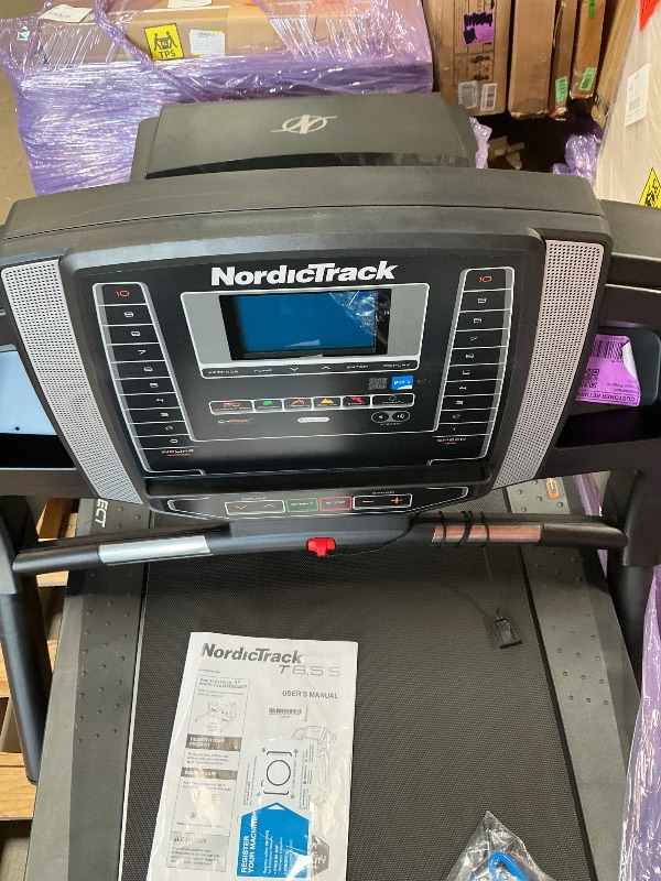 Photo 1 of ***Damaged incline electrical ***NordicTrack T 6.5 S; Treadmill for Running and Walking with 5” Display and SpaceSaver Design