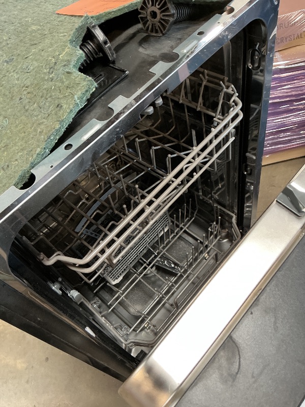 Photo 1 of ***MAJOR LEAK*** 
Honeywell 18 Inch Dishwasher with 8 Place settings, 6 Washing Programs, Stainless Steel Tub, UL/Energy Star- Black