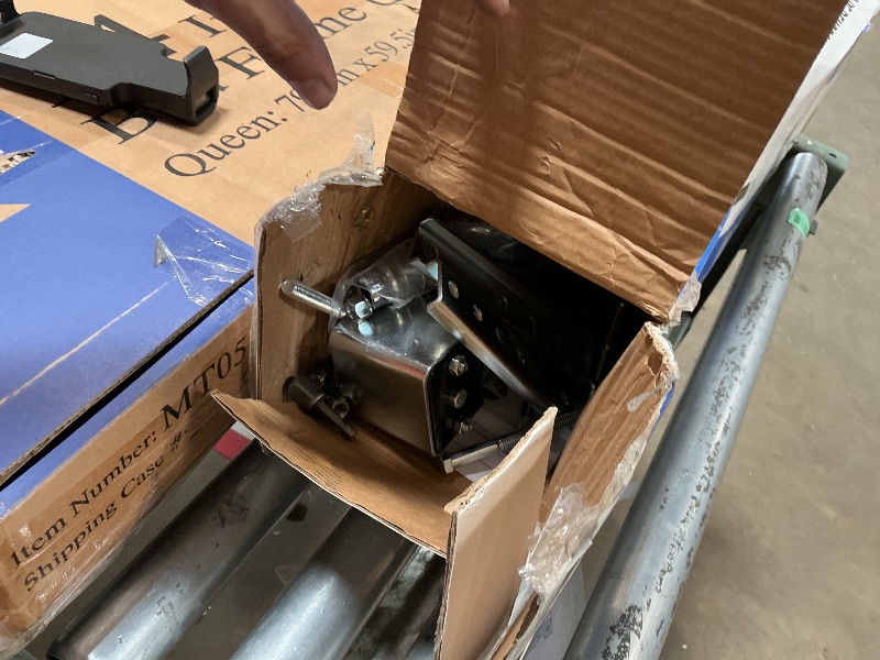 Photo 1 of ***MISSING ASSEMBLY HARDWARE PIECE ( BOLT THAT HOLDS WHEEL ON)**** FZZD 2000lbs Trailer Jack with Dual Wheel, 20-24V Cordless Drill Compatible, 12" Lift, for RV Boat?Black