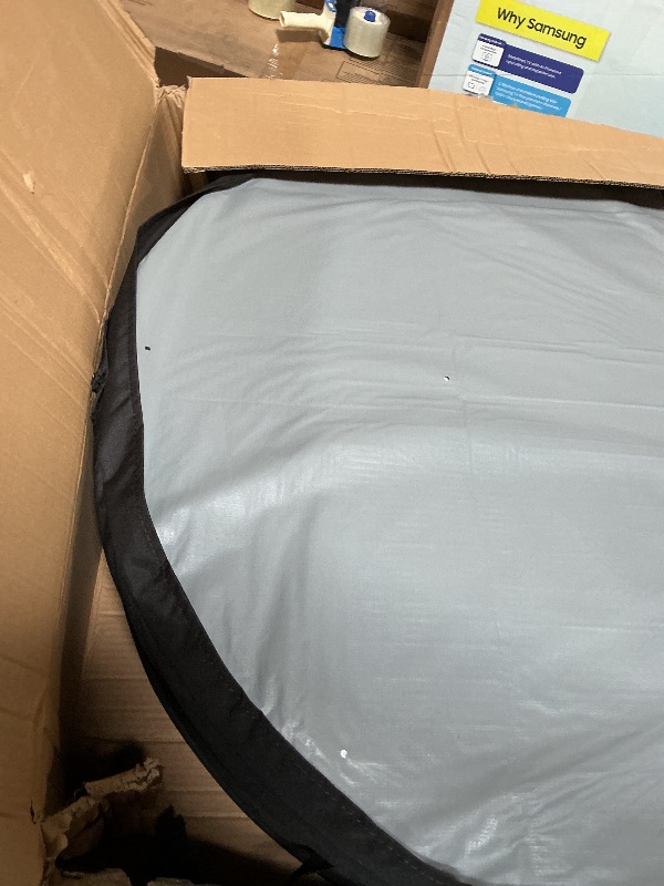 View 4 of 150 Gallon Oval Stock Tank Hard Insulated Hot Tub Cover Ice Water Therapy Ice Bath Cold Water150 Gallon Oval Stock Waterproof Rip Proof Tough Keeps Tanks Clean