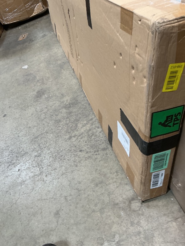 Photo 1 of ** puncture /cracking damage** JUBEST 36in. x 80in. Bifold Door, 1 Panel Bifold Interior Doors, Hollow Core Bi Fold Closet Door with Hardware Kit Include, Folding Doors for Laundry, Pantry & Bedroom, Vinyl Wrapped Textured Black